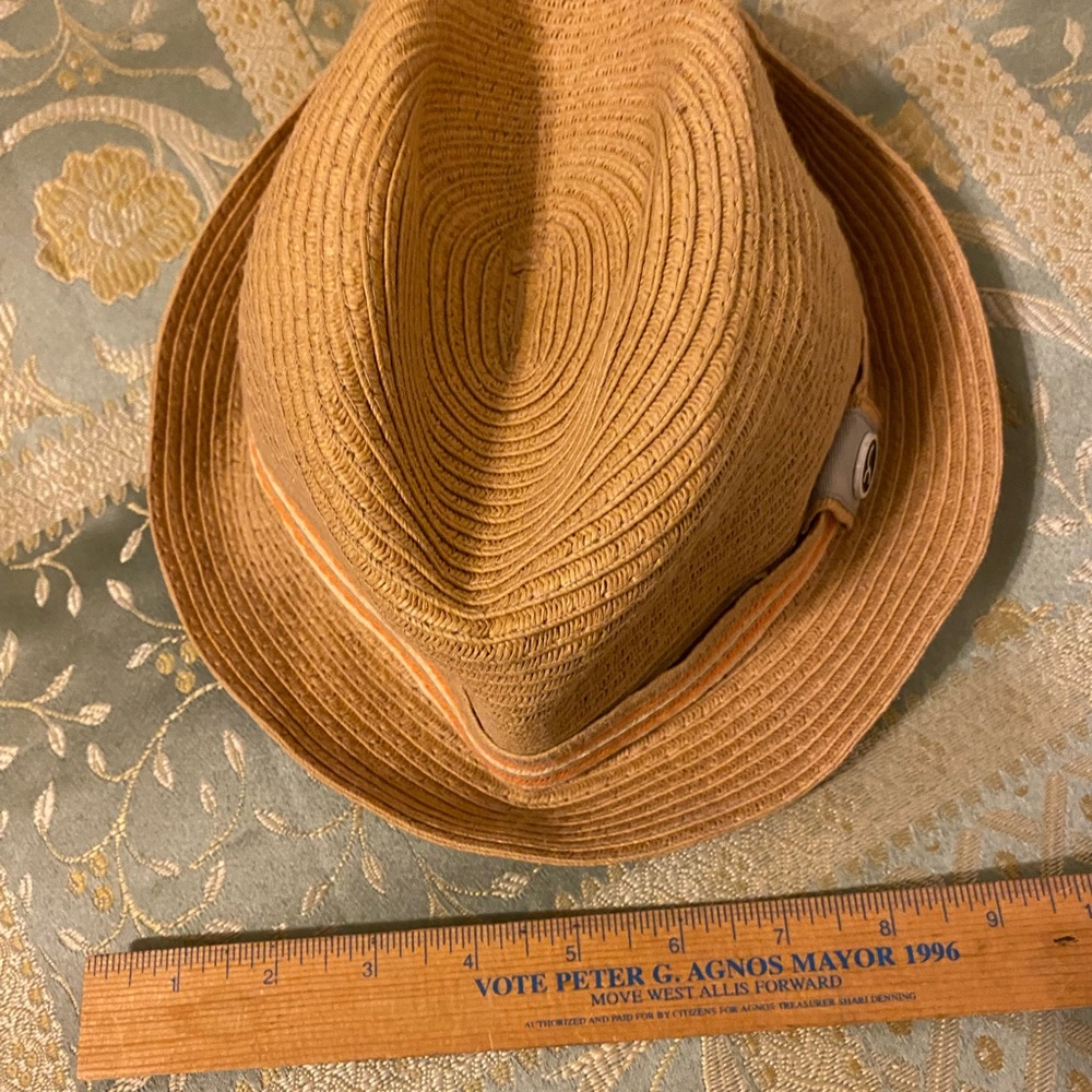 Womens wicker Ocho name brand hat L/XL